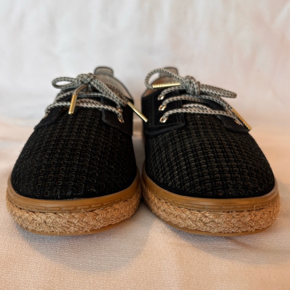 Cole Haan Cloud 3Eye Black Suede Espadrille Sneaker - Picture 7 of 14